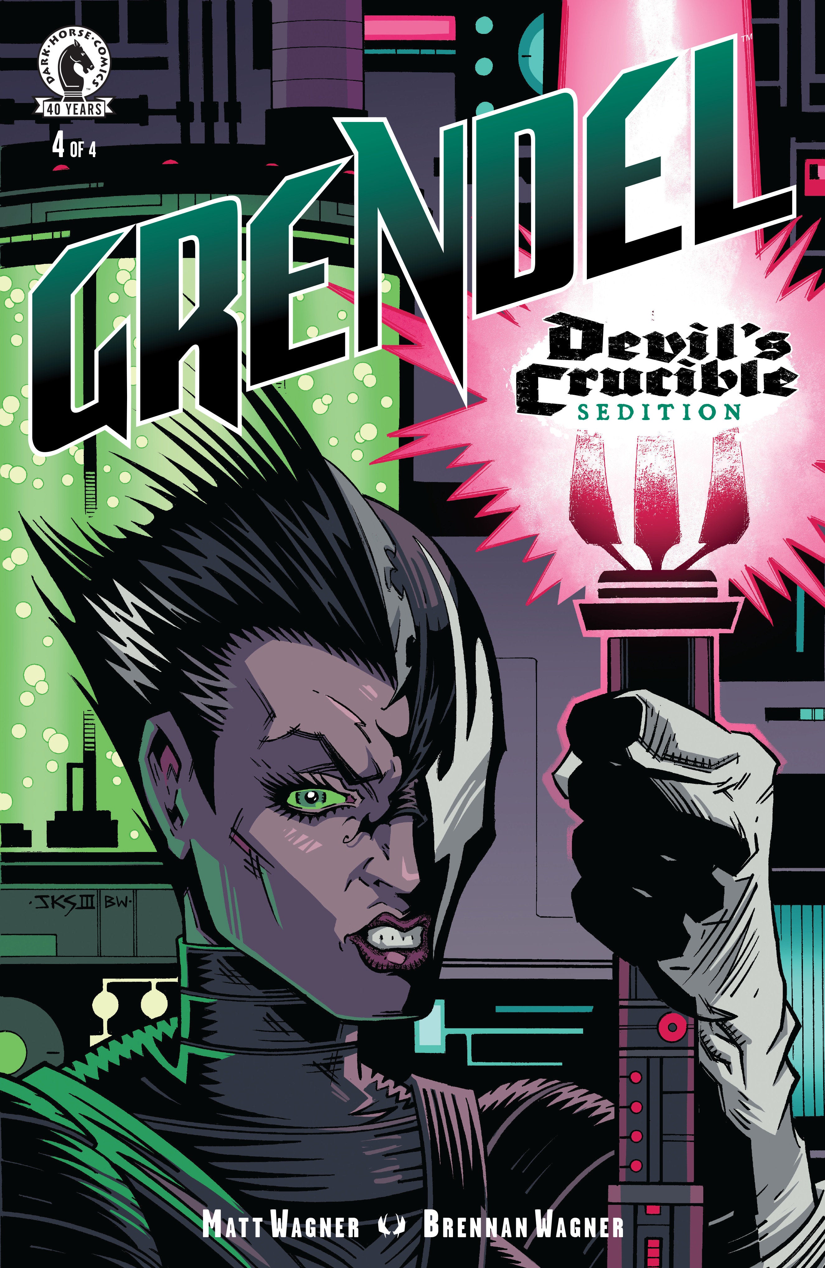 Grendel: Devil's Crucible Sedition #4 (Cover B) (John K. Snyder)